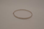Elle Sterling Silver slip-on bangle bracelet