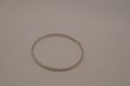 Elle Sterling Silver slip-on bangle bracelet