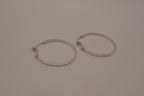 Elle Sterling silver Hoop earrings