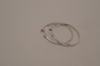 Elle Sterling silver Hoop earrings