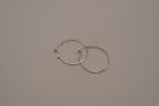 Elle Sterling silver Hoop earrings