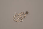 Elle Sterling silver intricate openwork pendant