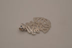 Elle Sterling silver intricate openwork pendant