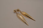 Sterling silver marquise teardrop earrings