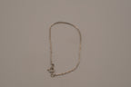 Sterling silver delicate rope chain bracelet