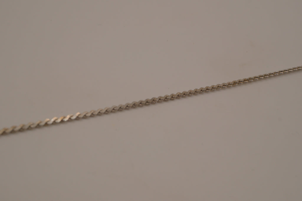 Sterling silver delicate rope chain bracelet