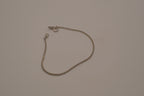 Sterling silver delicate rope chain bracelet