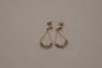 Vintage Sterling silver teardrop dangle earrings