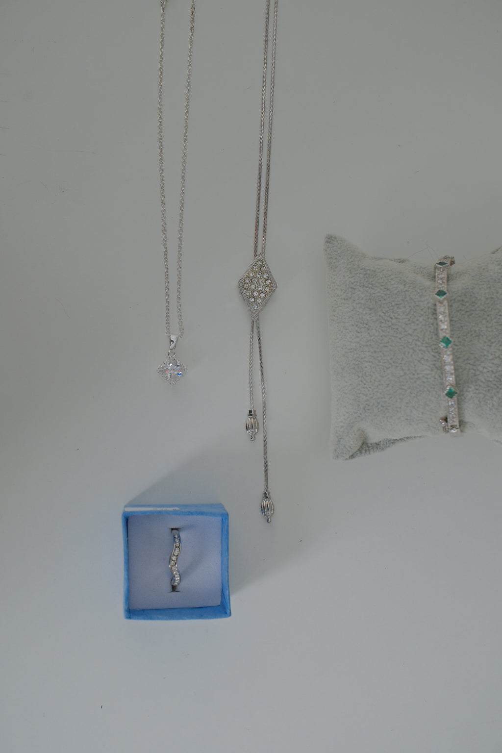 Dainty Silver Gift Set
