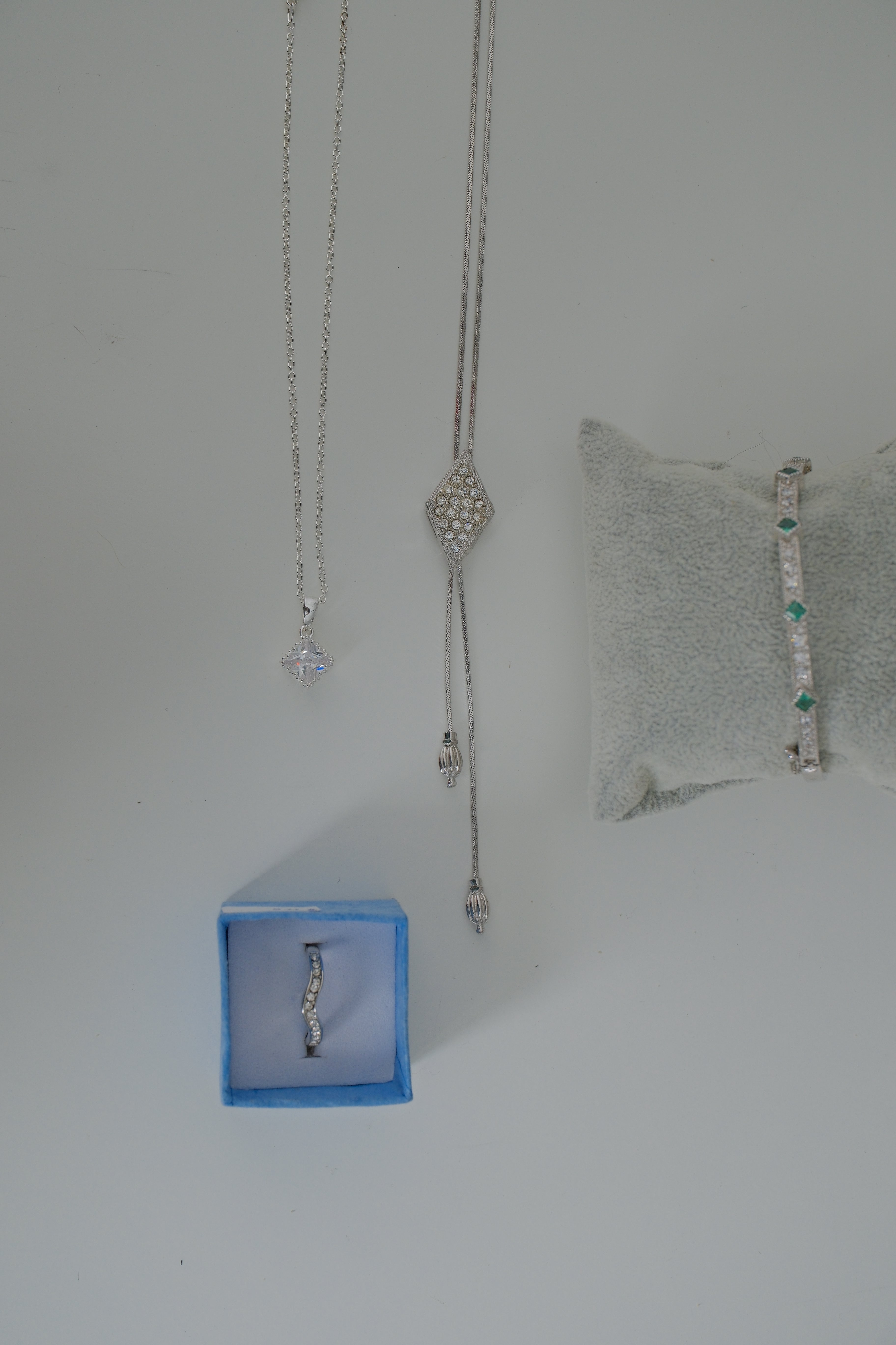 Dainty Silver Gift Set
