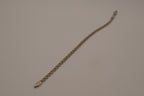 Vintage Sterling silver woven chain bracelet&nbsp;