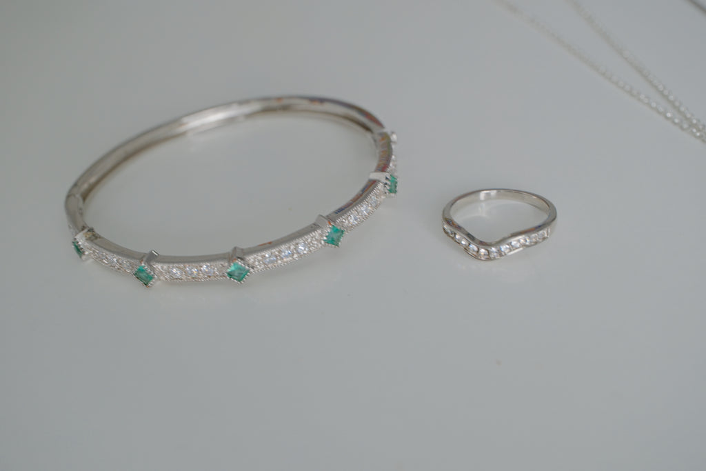Dainty Silver Gift Set