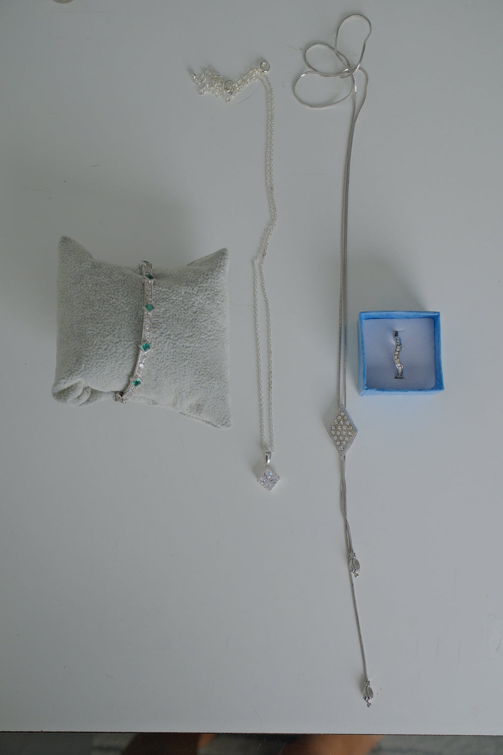 Dainty Silver Gift Set