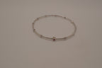 Elle Sterling Silver Bamboo Bangle