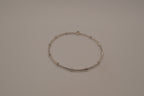 Elle Sterling Silver Bamboo Bangle