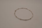 Elle Sterling Silver Bamboo Bangle