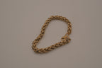 Vintage Sterling silver braided link bracelet