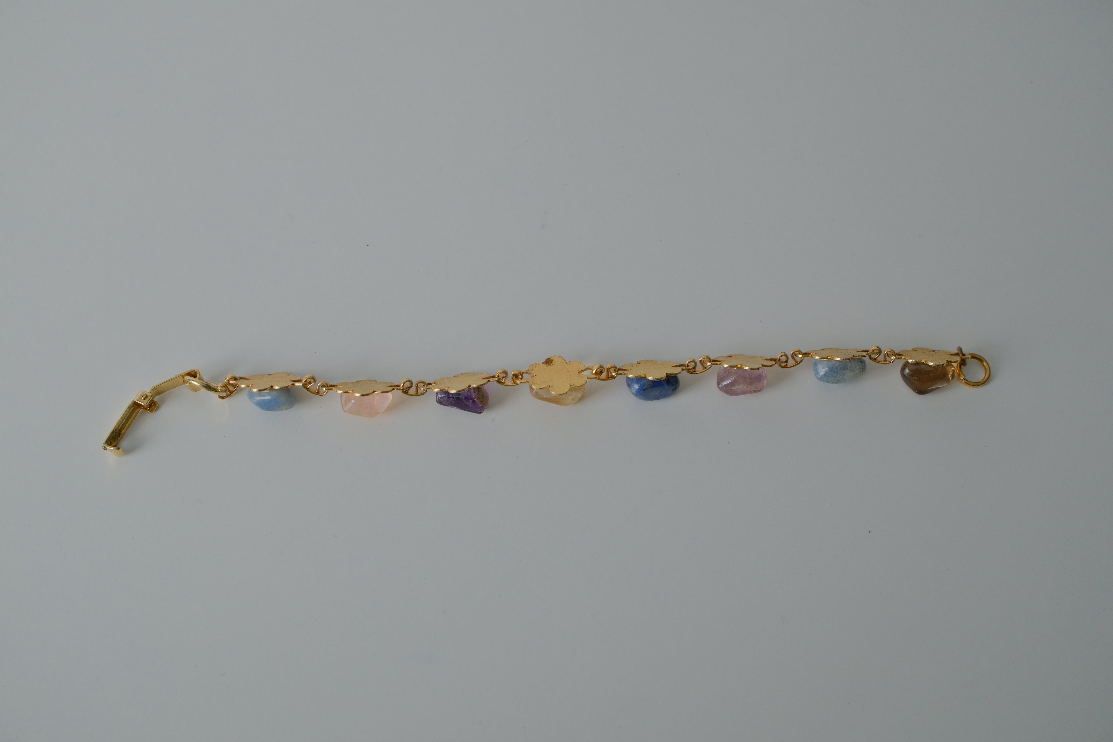 Vintage Gold Gemstone Bracelet