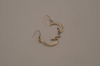 Vintage Sterling silver whimsical dangle earrings
