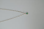 Sterling Silver Abalone Teardrop Necklace