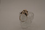 Vintage Mexico sterling silver poison ring
