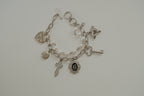 Vintage Guess Pearl Charm Bracelet