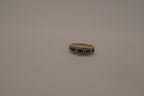 Vintage sterling silver Black Onyx ring