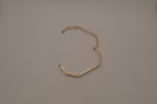 Vintage Mexico sterling silver octagonal geometric bangle bracelet