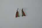 Vintage Two Stone Drop Earrings