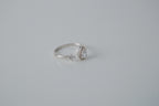 Sterling Silver Adjustable Teardrop Ring