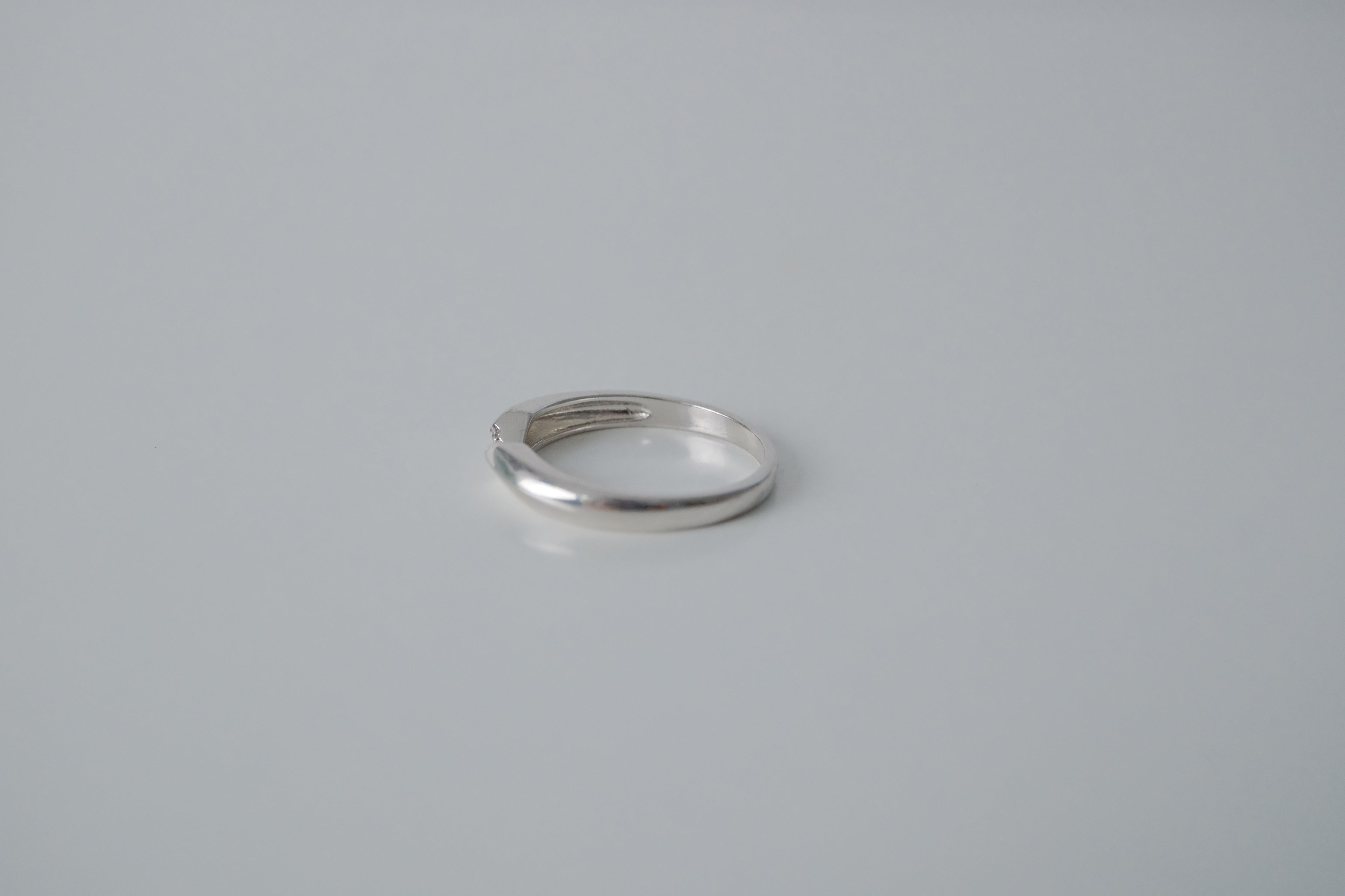 Sterling Silver Curved Stacking Ring