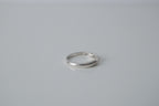 Sterling Silver Curved Stacking Ring