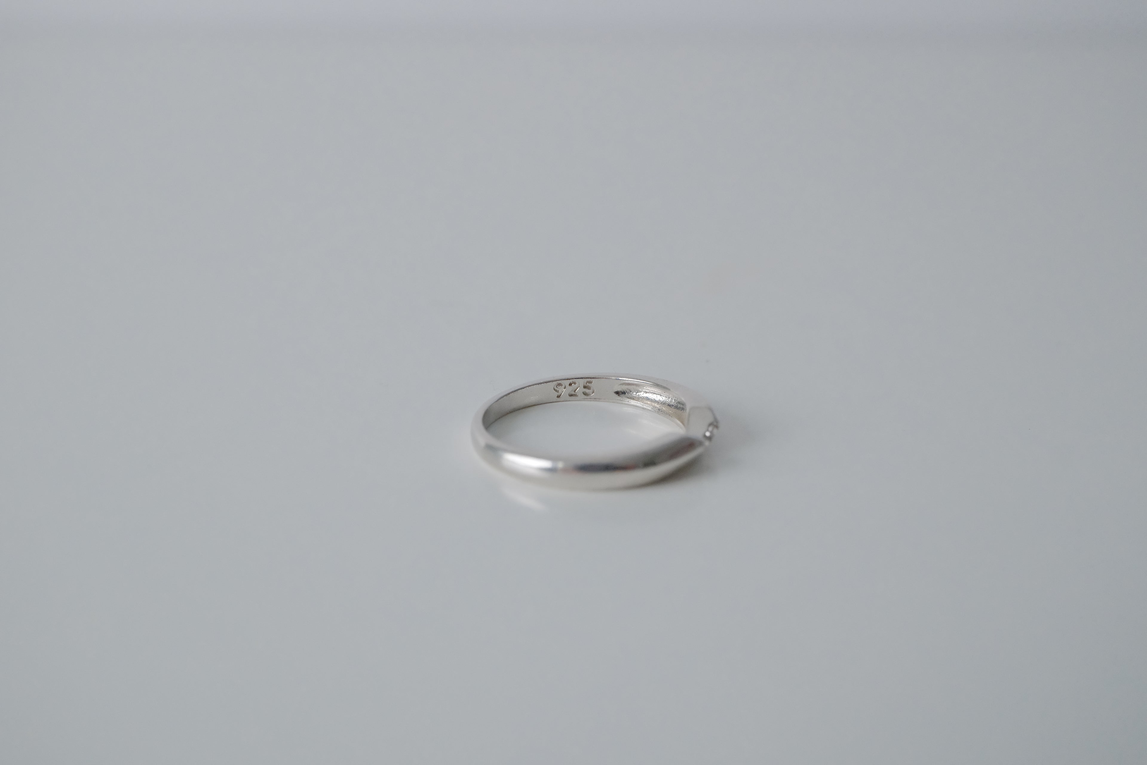 Sterling Silver Curved Stacking Ring
