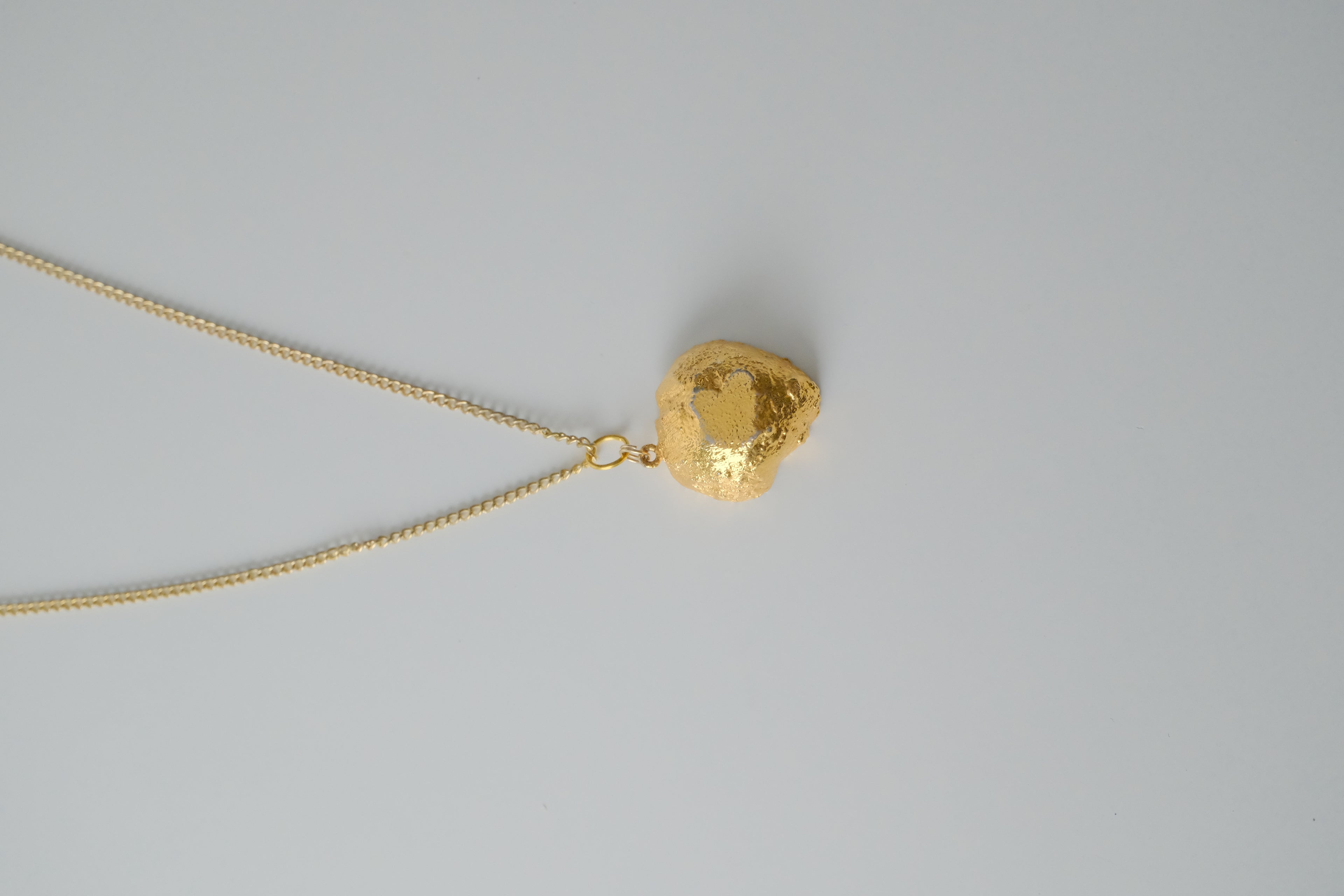 Vintage Gold Tone Druzy Agate Necklace