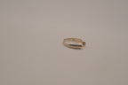 Sterling silver open-cuff ring