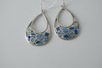 Lia Sophia Blue Teardrop Earrings