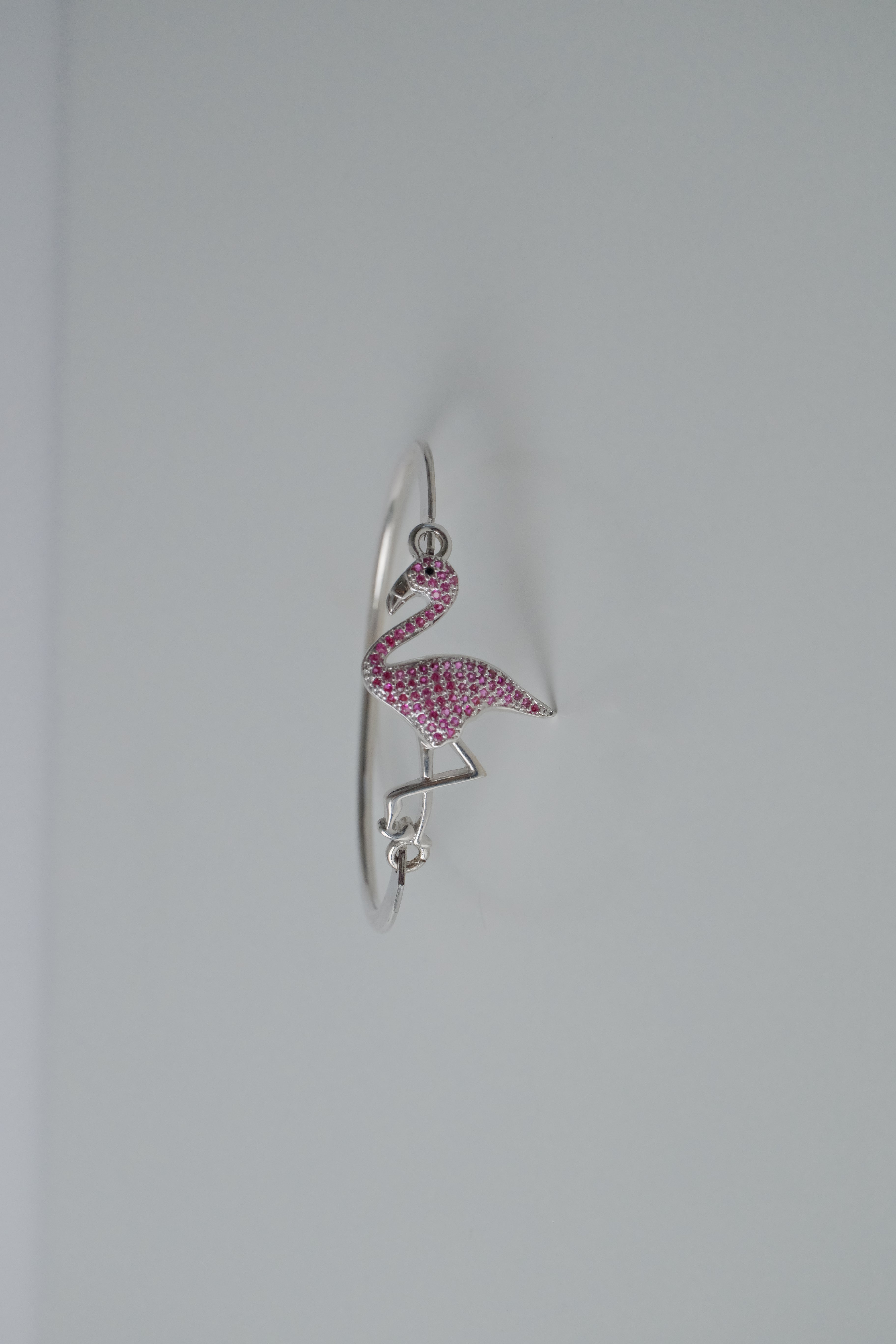 Crystal Flamingo Bangle