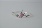 Crystal Flamingo Bangle