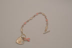 Sterling silver Breast Cancer Awareness bracelet