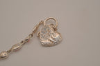 Sterling silver Breast Cancer Awareness bracelet