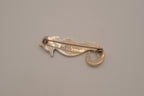 Vintage Mexican sterling silver seahorse brooch pin