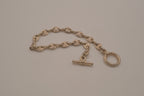 Sterling silver mariner-link chain bracelet&nbsp;