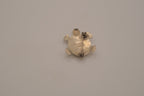 Vintage Mexican Alpaca Abalone turtle brooch