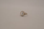 Wiwen Nilsson sterling silver rock crystal ring