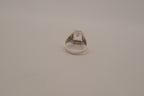 Wiwen Nilsson sterling silver rock crystal ring