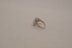 Wiwen Nilsson sterling silver rock crystal ring