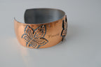 Vintage Maple Leaf Copper Winnepeg Cuff&nbsp;