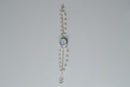 Reworked Silver Pearl Bracelet Watch