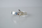 Vintage Sterling Silver Dragonfly Cuff