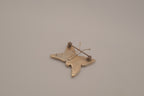 Vintage Mexican alpaca silver abalone shell butterfly brooch